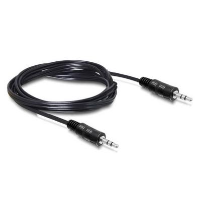Аудио кабел sbox 3.5-3.5-m/m-2, 3.5 мм стерео жак m/m, 2.0 м, черен, 3.5-3.5-m/m-2