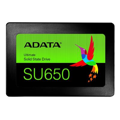 Диск ssd adata su650, 120 gb, 2.5 inch, sata iii 6 gb/s, четене: до 520 mb/s, запис: 320 mb/s, asu650ss-120gt-r