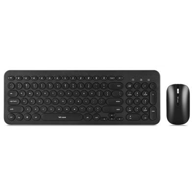 Комплект - клавиатура и мишка wesdar km1, безжичен, 96 клавиша, мишка: 3 бутона, черен, 2045130042