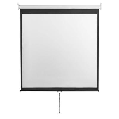 Прожекционен екран lumi, 172 х 172 cm, 96 инча, регулируема височина, за стена, 1:1, бял, 2085160009