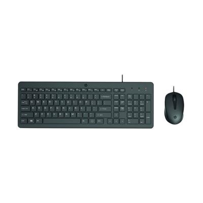 Hp комплект - мишка и клавиатура 150, с кабел, черен