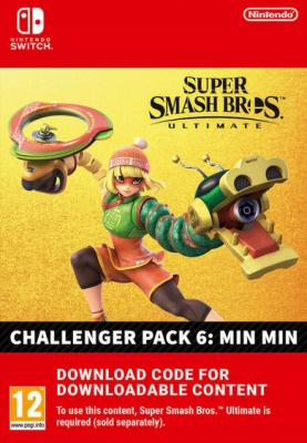 Super smash bros. ultimate - challenger pack 6: min min (dlc) (nintendo switch) eshop key europe
