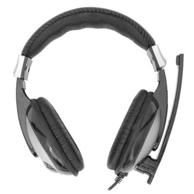 Геймърски слушалки sbox hs-302, жични, 3.5 мм, 20 - 20.000 hz, 32 db, 40 мм говорители, микрофон, черен / сребрист, cpc00466