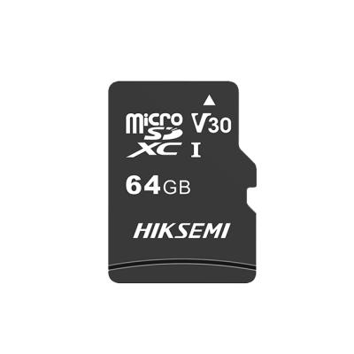 Памет hiksemi microsdxc 64g, class 10 and uhs-i tlc, up to 92mb/s read speed, 30mb/s write speed, v30, hs-tf-c1(std)/64g/neo/w