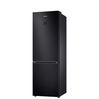 Хладилник с фризер samsung, клас e, 344 л. общ обем, свободностоящ, 254kwh/годишно, технология spacemax, технология all-around cooling, черен, rb34t67