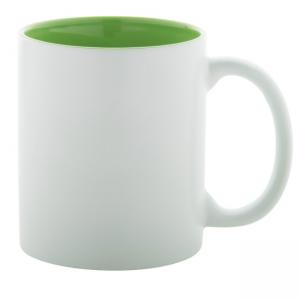 Керамична чаша cool, revery, 350 ml, бял/зелен, 5130120044