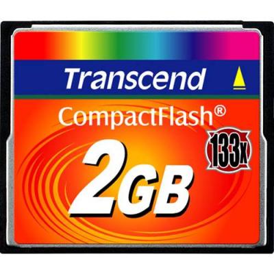 Transcend 2gb cf card (133x) - ts2gcf133