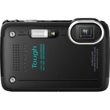 Фотоапарат olympus tg-630 black - 12.0 mp backlit cmos, 5x wide zoom, 3.0' 460k dots hypercrystal iii lcd, 5m waterproof, 1.5m shockproof, -10°c