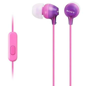 Слушалки sony headset mdr-ex15ap pink - mdrex15appi.ce7