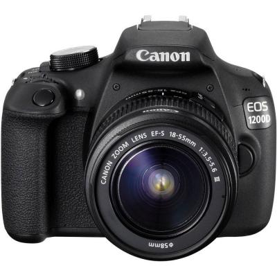 Огледално-рефлексен фотоапарат canon eos 1200d + ef-s 18-55 is ii