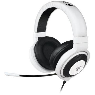 Стерео слушалки с микрофон razer kraken pro white - analog gaming headset - frml, fully retractable microphone - rz04-00870500-r3m1