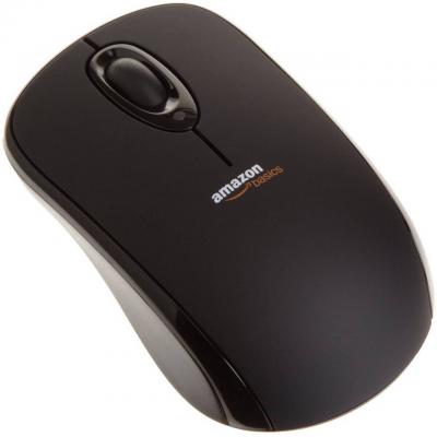 Мишка -  amazonbasics wireless mouse with nano receiver (black) - b005ejh6z4