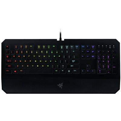 Геймърска клавиатура razer deathstalker chroma – multi-color membrane gaming keyboard - us layout - frml,chiclet key caps - rz03-01500200-r3m1