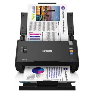Скенер epson workforce ds-520, scanners, a3 with stitching function, 600 dpi x 600 dpi, b11b234401