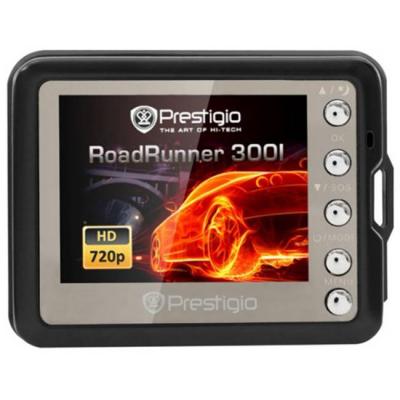 Видео камера за кола prestigio roadrunner 300i, hd 1280 x 720, 2.0 инча, 1.3 mp, mini usb, pcdvrr300i