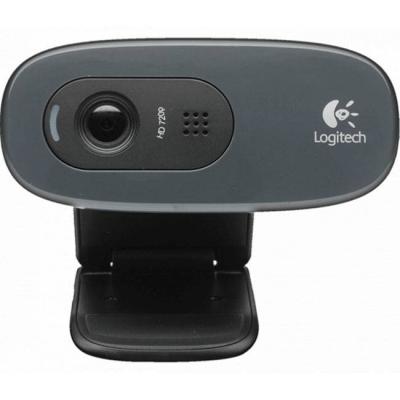 Уеб камера с микрофон logitech c270, 720p, usb2.0, logitech-web-cam-c270