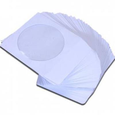 Хартиен плик с прозорец за 1 cd, 50 броя