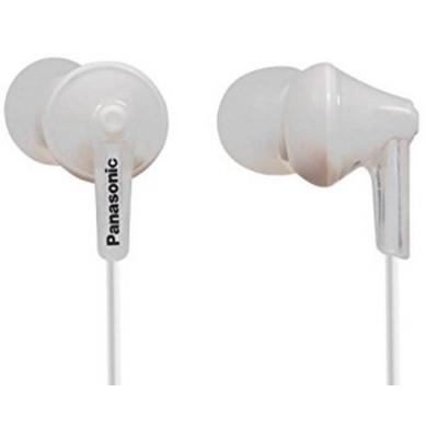 Panasonic слушалки за поставяне в ушите, бели, rp-hje125e-w
