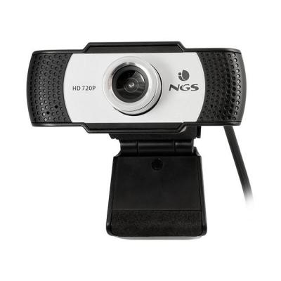 Уебкамера с микрофон ngs xpresscam, 720p, черен, 2045220037_vz