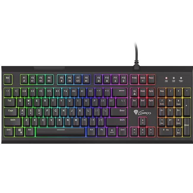 Genesis Hybrid Switch Gaming Keyboard Thor Rgb Us Layout