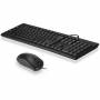 Комплект - клавиатура и мишка wesdar km5, жичен, 104 клавиша, мишка: 1200 dpi, 3 бутона, 1.5 м кабел, usb, черен, 2045130041