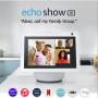 Смарт тонколона amazon echo show 10, gen 3, камера, wifi, bluetooth, сензорен екран, гласов асистент, бял