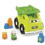 Детски комплект за игра mega bloks, камион за рециклиране на отпадъци, зелен, 175074
