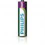 Philips rechargeable презареждаща батерия aaa 1000 mah ready to use 4-blister (hr03) - r03b4rtu10/10
