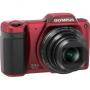Фотоапарат olympus sz-15 red - 16.0 mp, 24x super wide zoom, 3.0' 460k dots lcd, dual is, hd movie, magic filter, tele-photo macro, eye-fi card c