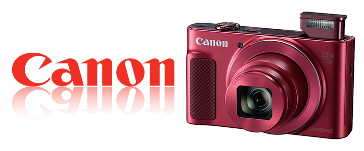 Цифров фотоапарат Canon PowerShot SX620 HS Червен. Изгодни цени и промоции в Mallbg.