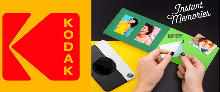 Фотоапарат за моментални снимки Kodak - Printomatic Digital Instant Camera, 5MPx, Черен