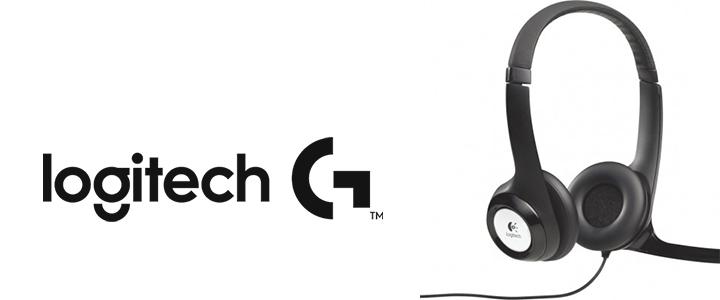 Слушалки с микрофон Logitech USB Headset H390, Черен, 981-000406