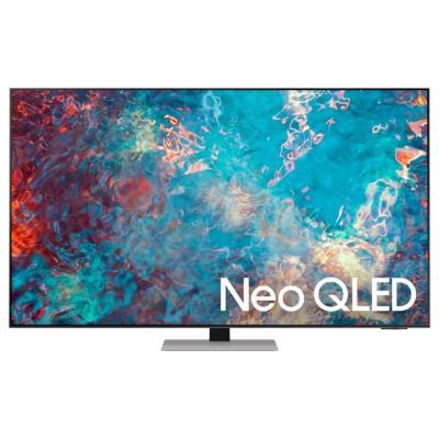 Телевизор samsung 75qn85 qled flat, 75 инча, smart, hdr 10+, freesync, neo quantum 4k processor, dolby digital plus, сребрист, qe75qn85aatxxh