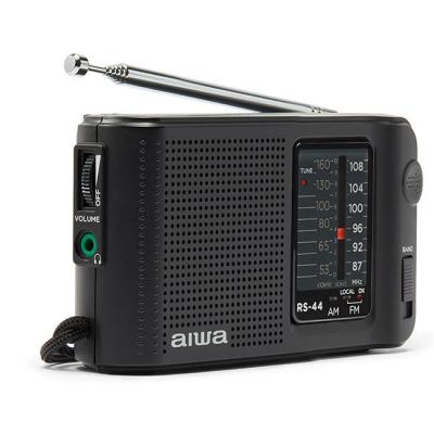 Портативно am fm радио aiwa rs44 динамичен висококачествен високоговорител, rs-44