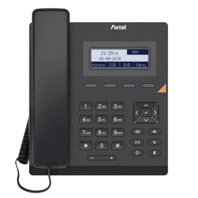 Ip телефон axtel 200, 1 sip акаунт, lcd дисплей, ax-200