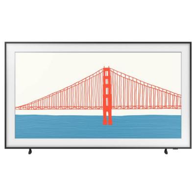 Телевизор samsung 65 инча 65ls03 frame, 4k uhd led tv, smart, hdr 10+, mega contrast, dual led, dolby digital plus, черен, qe65ls03aauxxh