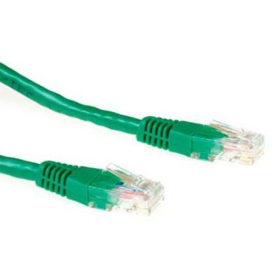 Мрежов пач кабел ewent utp cca, cat 6, rj-45 - rj-45, 0.5 m, зелен, булк опаковка, ewent-im8700
