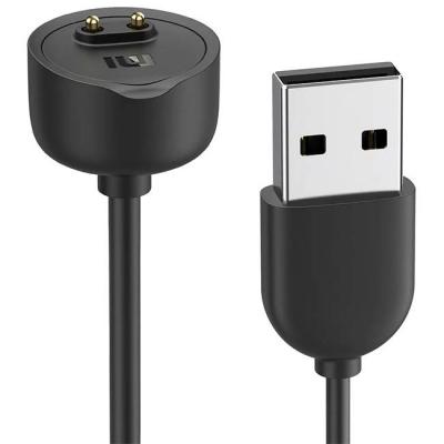 Кабел за зареждане на смарт гривна xiaomi mi smart band 5 charging cable, usb, 0.4 м, черен, bhr4641gl