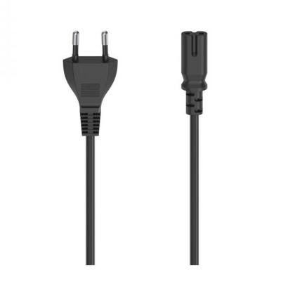 Захранващ кабел hama 200732, euro-plug, 2pin (iec c7) женско, 1.5 m, черен, hama-200732