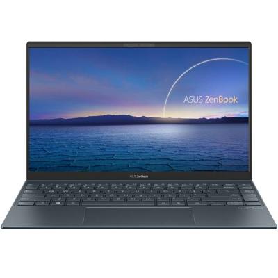 Лаптоп asus zenbook ux425ea-wb503r, core i5-1135g7, 14 инча fhd (1920x1080), 8 gb lpddr4, 512 gb ssd, win 10 pro, xe graphics, сив, 90nb0sm1-m12310