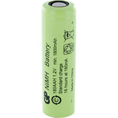 Акумулаторна батерия r6 aa 180aahb  1800mah nimh 1бр bulk  industrial gp, gp-br-r6-1800-bulk