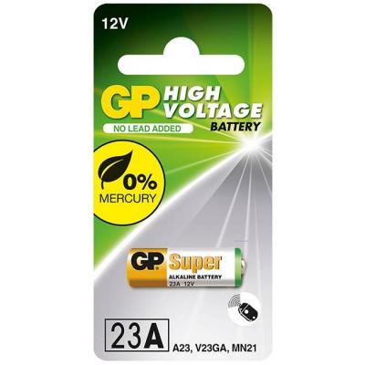 Алкална батерия gp 12 v, 1бр., за аларми а23, gp-ba-23af-u1