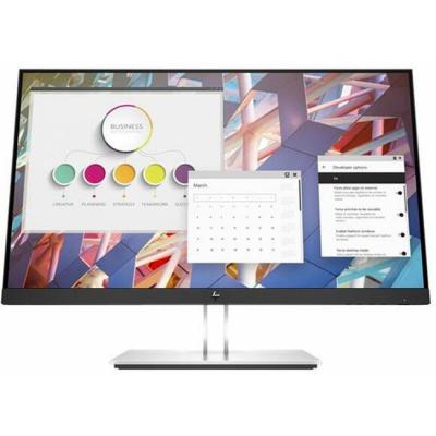 Монитор hp e-display e24 g4 23.8 инча, ips, fhd, 1920 x 1080, 5 ms, 16:9, 250 cd/m2, 1000:1, 5m:1, dp, hdmi, vga, usb, черен / сребрист, 9vf99a3#abb