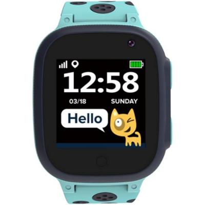 Смарт часовник kids smartwatch colorful screen  gps function nano sim card, cne-kw34bl