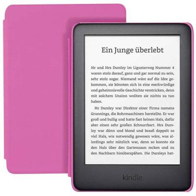 Електронен четец  kindle kids edition, 10 generation – 2019, 6 инча, 8gb, достъп до повече от хиляда книги, розов калъф - разопакован продукт