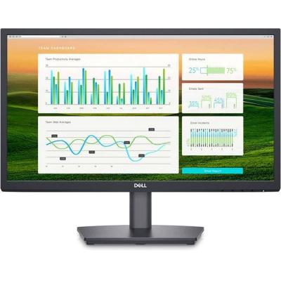 Монитор dell e2222hs 21.5 инча wide led anti-glare, va panel, 5ms, 3000:1, 250 cd/m2, 1920x1080 full hd , vga, hdmi, tilt, speakers, black, e2222hs