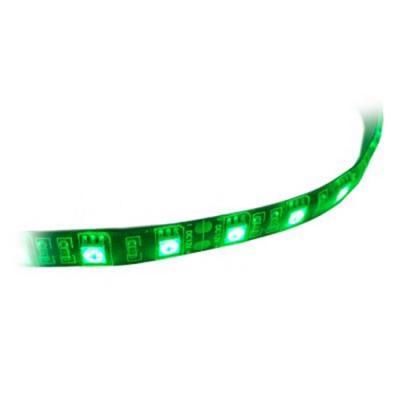 Rgb лента gelid led-flex stripe, 0.3 м, 12 v, 3-pin, зелена, gs-led-flex-g