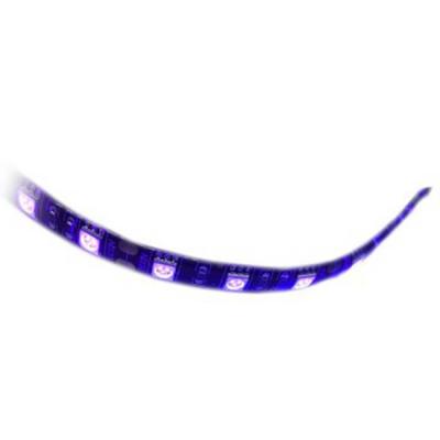 Rgb лента gelid led-flex stripe uv, 18 bright smd leds, 0.3 м, 12 v, 3-pin, лилава, gs-led-flex-uv