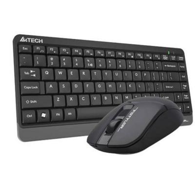 Комплект клавиатура и мишка a4tech fg1112 fstyler, безжичен, 2.4 ghz, черен, a4-key-fg1112