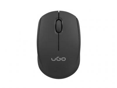 Мишка ugo mouse pico mw100 wireless optical 1600dpi, черен, umy-1642